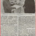 article Ouest France généticien