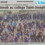 flashmob collège saint joseph